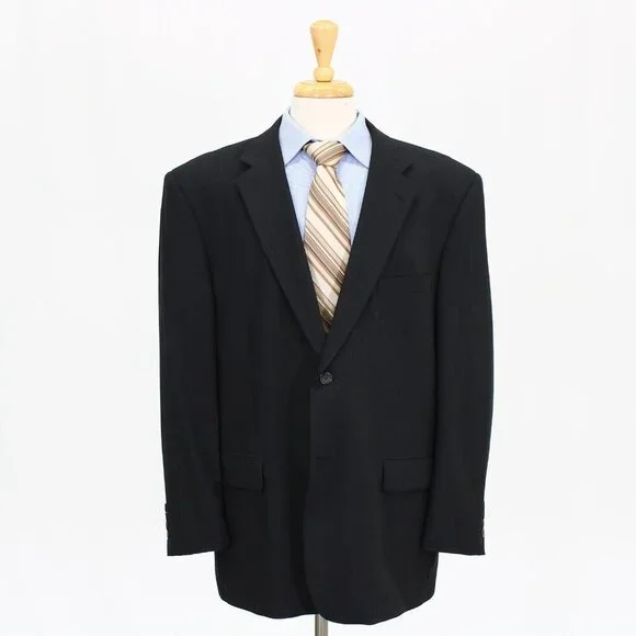 Pronto Uomo 48R 40x27 Gray Solid 2-Button Suit R411